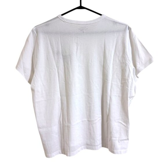 NWT Abercrombie & Fitch Short Sleeve Text Logo Skimming T-Shirt - Picture 4 of 6